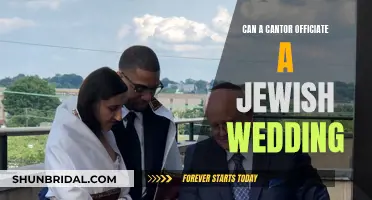 Who Can Officiate a Jewish Wedding? The Cantor's Role Explored