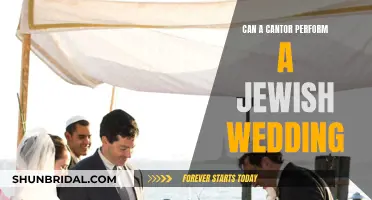 Cantors Conducting Jewish Weddings: What's Allowed and What's Not