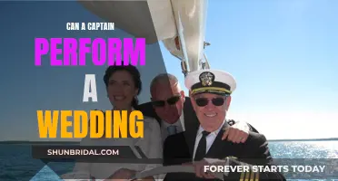 Captains and Weddings: Can They Perform the Ceremony?