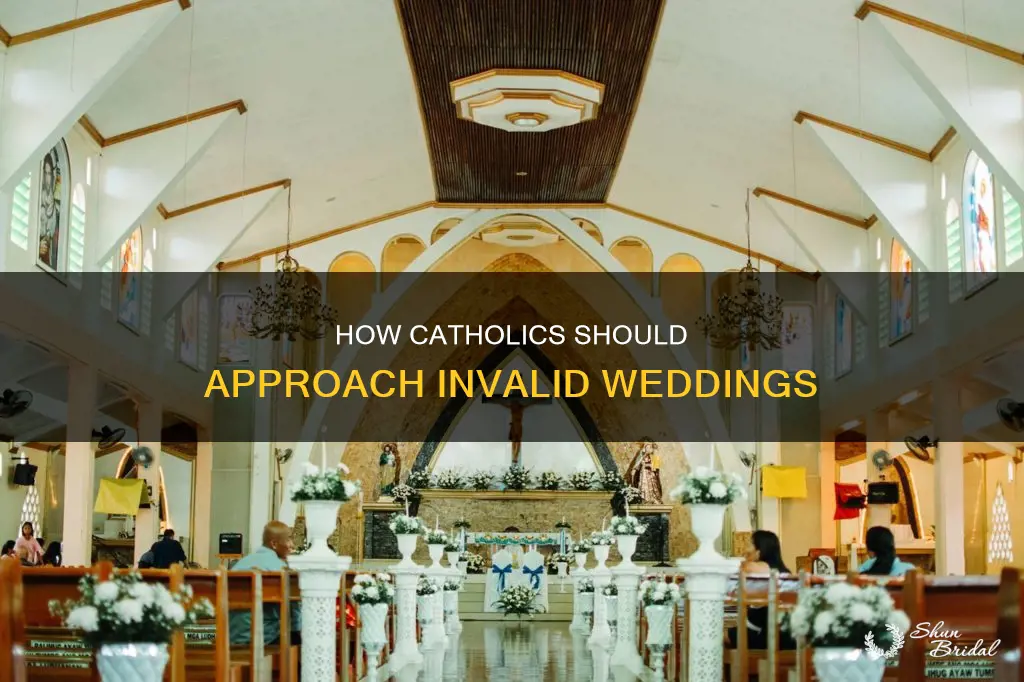 can a catholic attend a wedding invalid