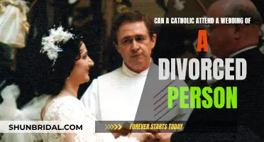 Catholics Attending Weddings: Divorce and Catholic Conundrum