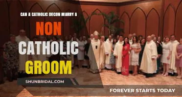 Interfaith Unions: Can a Catholic Deacon Marry a Non-Catholic Groom?