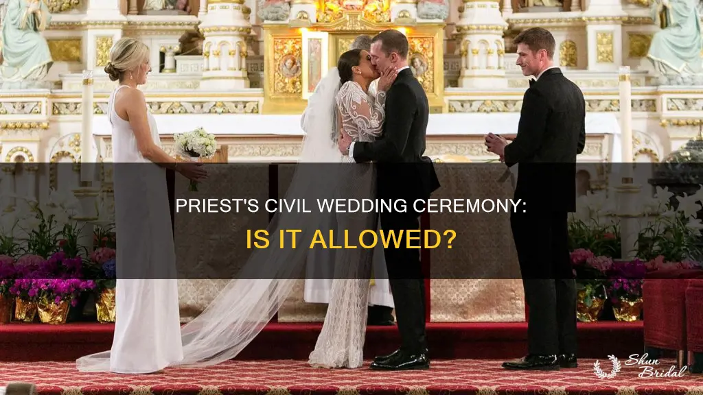 can a catholic priest perform a civil wedding