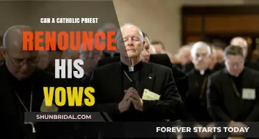 Can Catholic Priests Renounce Their Vows? Exploring the Process and Implications