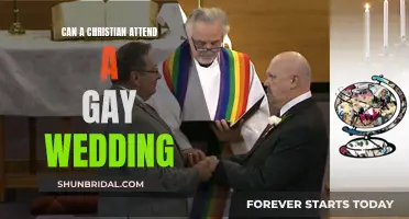 A Christian at a Gay Wedding: Is It Okay?