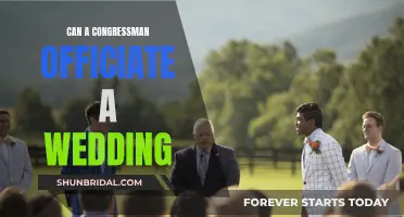 Congressman as Wedding Officiant: Is It Allowed?