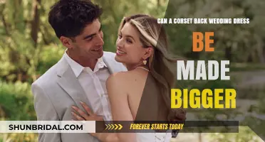 How to Resize Your Corset Back Wedding Dress