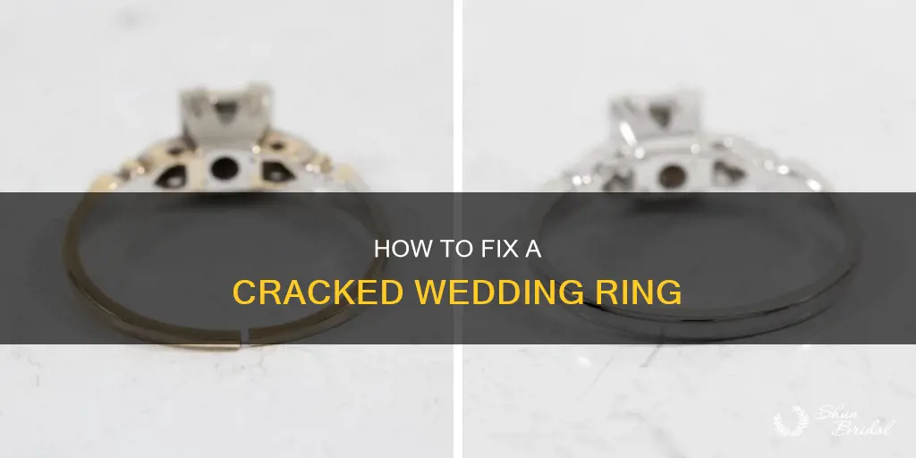 can a cracked wedding ring be fixed