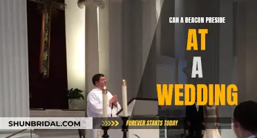 Who Can Preside at Weddings? Deacon's Role Explained