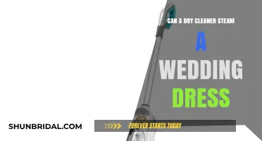 Steaming Wedding Dresses: Dry Cleaner's Role