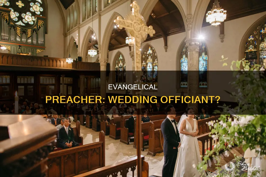 can a evangelical preacher do weddings