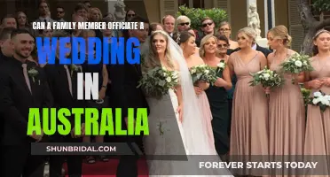 Who Can Officiate a Wedding in Australia: Family Members?