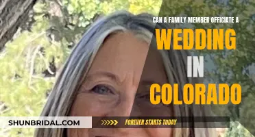 Who Can Officiate a Wedding in Colorado: Family Edition