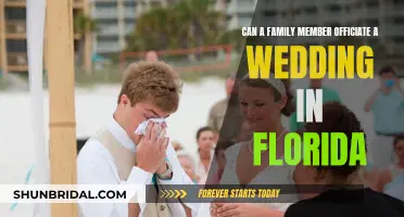 Who Can Officiate a Wedding in Florida: Family Members?