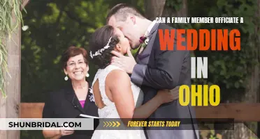 Who Can Officiate a Wedding in Ohio: Family Edition