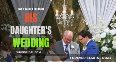 A Father Officiating His Daughter's Wedding: Is It Possible?