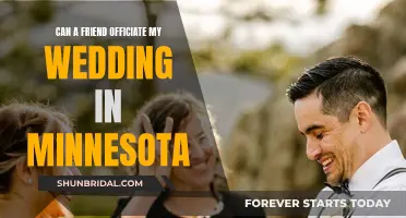 Friend Wedding Officiant: Legal in Minnesota?