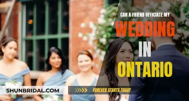 Who Can Officiate Weddings in Ontario: Friend or Clergy?