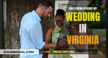 Friend Wedding Officiant: Virginia's Legal Requirements