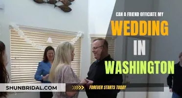 Who Can Officiate Weddings in Washington State?