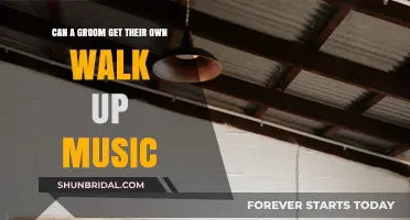 Personalized Wedding Entrance: Groom's Guide to Walk-Up Music