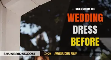 Can a Groom See the Wedding Dress Before: Tradition vs. Modernity