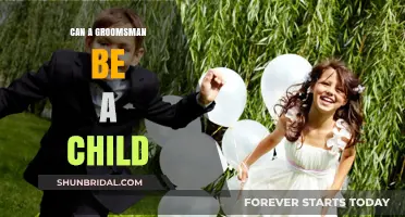Can a Child Be a Groomsman? Etiquette and Considerations