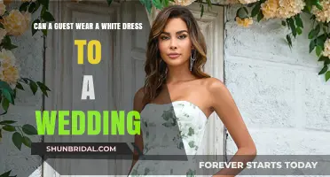 White Dresses: A Wedding Guest's Dilemma