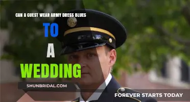 Guide for Guests: Wearing Army Dress Blues at Weddings