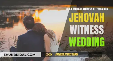 Jehovah's Witness at a Non-Believer Wedding: Allowed or Not?