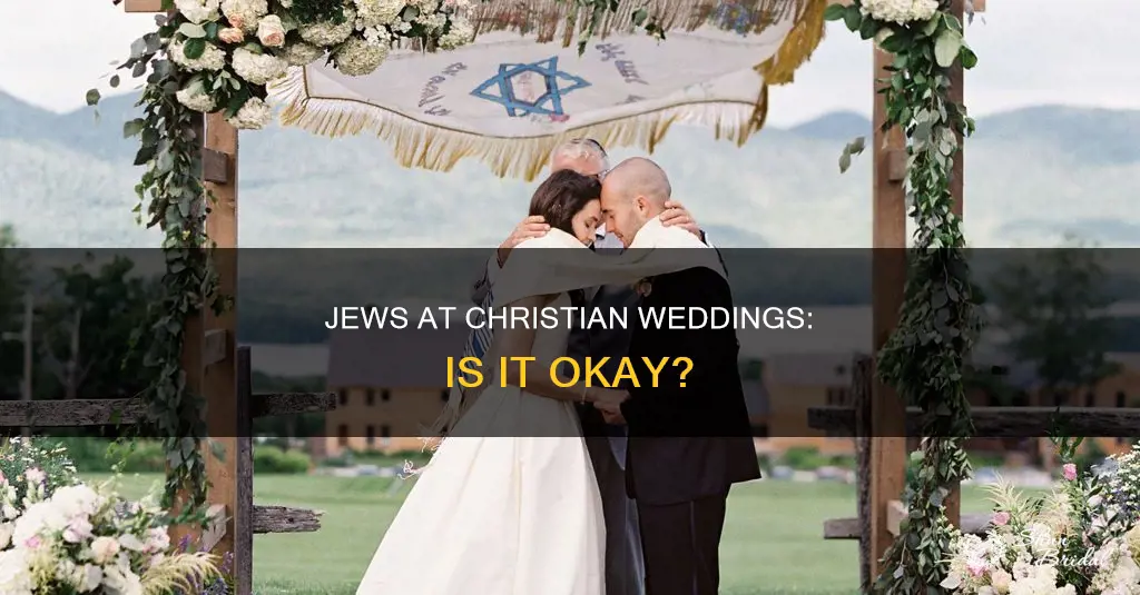 can a jew attend a christian wedding