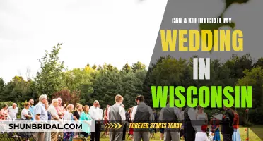 Can a Minor Officiate a Wedding in Wisconsin?