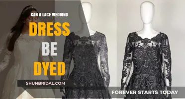 Transforming Lace Wedding Dresses with Dye