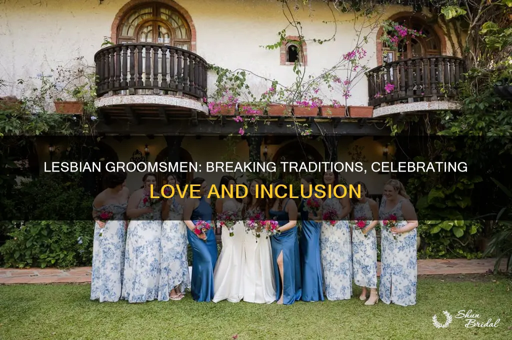 can a lesbian become a groomsmen