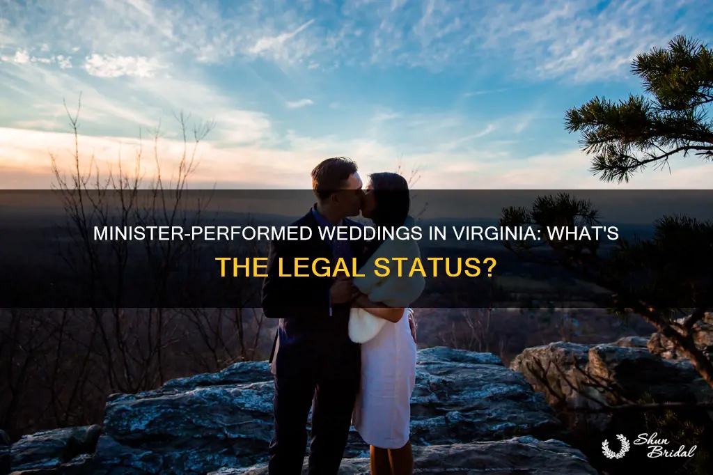 can a licensed minister perform weddings in Virginia