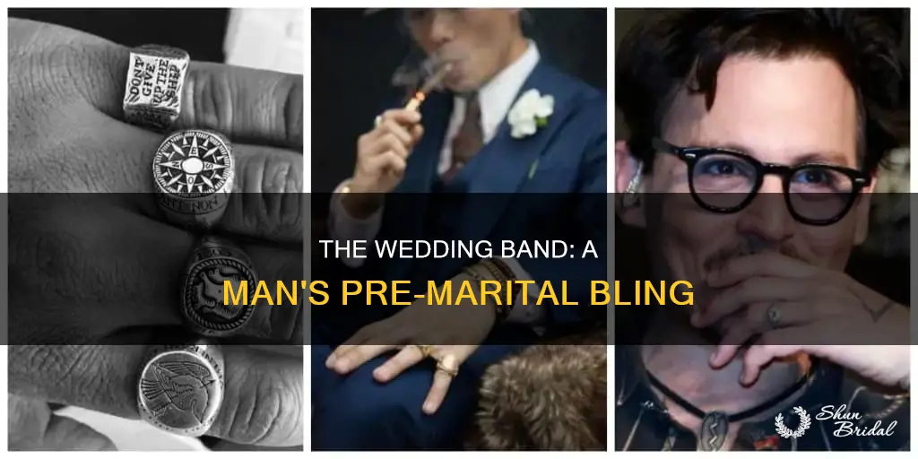 can a man have his wedding band before marriage