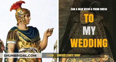 Groom in Gown: Wedding Wardrobe Choices