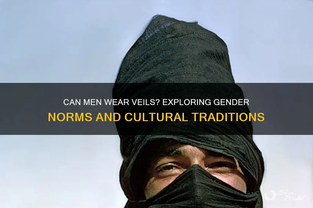 can a man wear veil