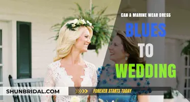 Wedding Attire: Marine's Dress Blues