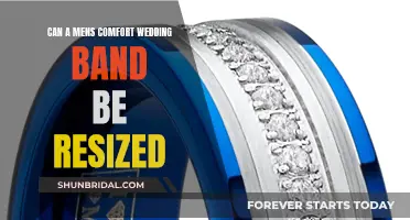 How Comfort Wedding Bands for Men Can Be Resized