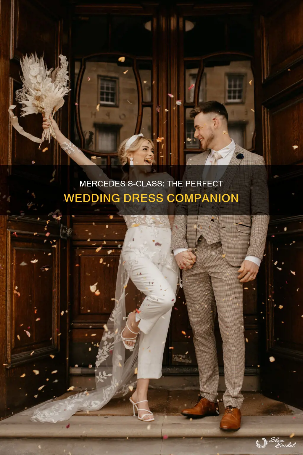 can a mercedes s class fit a wedding dress