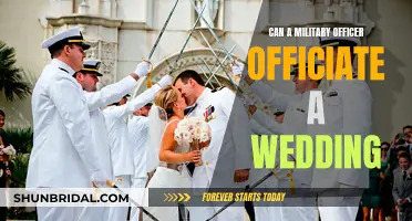 Military Weddings: Can Officers Solemnize Nuptials?