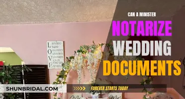 Minister's Authority to Notarize Wedding Documents Explained