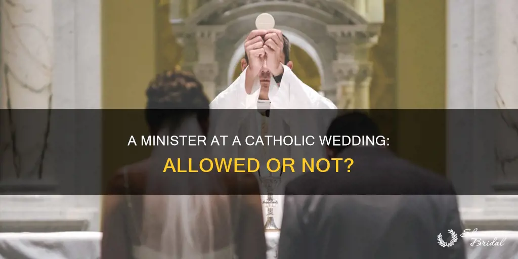 can a minister perform a catholic wedding