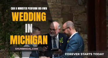 Who Can Officiate a Wedding in Michigan?