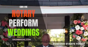 Notary Weddings: Can NC Notaries Perform Nuptials?