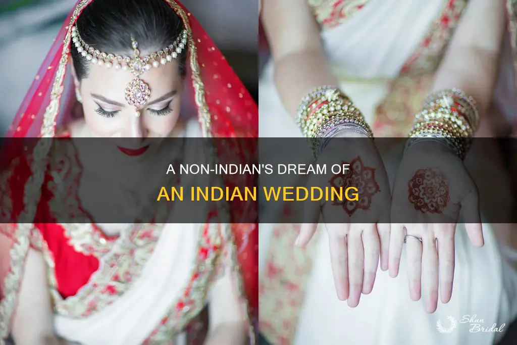 can a non indian person have an indian wedding