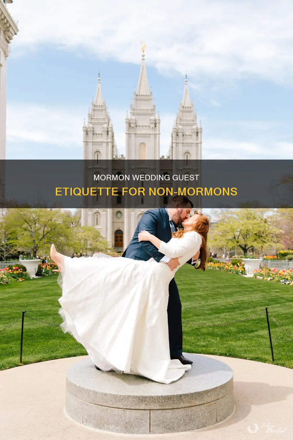 can a non mormon attend a mormon wedding