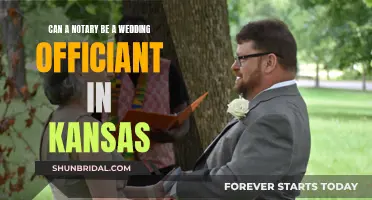 Notary Wedding Officiants: Kansas' Unique Marriage Law