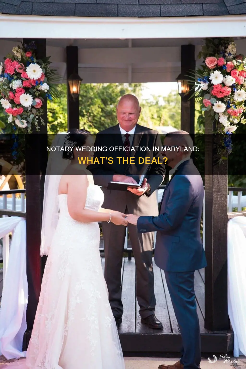 can a notary officiate a wedding in maryland